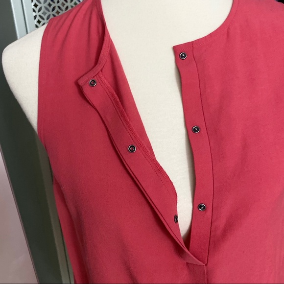 Madewell Novella Sleeveless Blouse in Pink - Picture 3 of 6